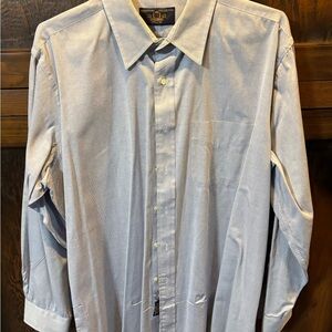 Men's Blueish Gray Dress Shirt